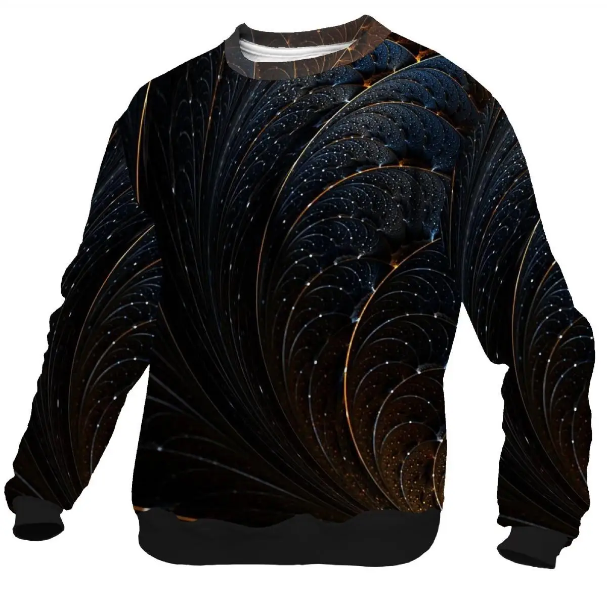 

Leaf Pattern Neon 3D Basic Sweatshirt