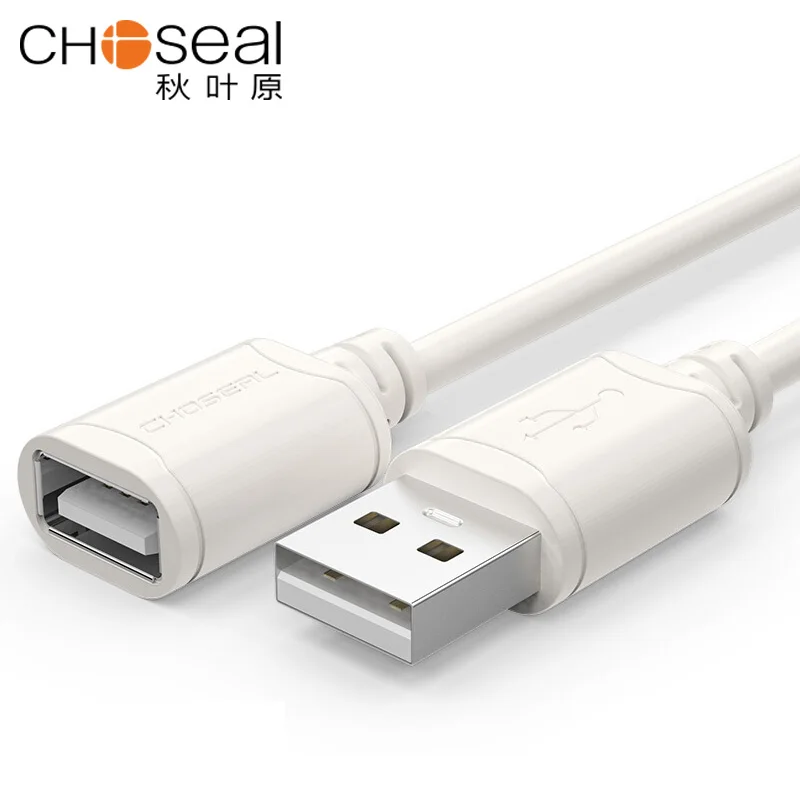 CHOSEAL-Cable de extensión USB2.0 macho a hembra, extensor de Cable de datos...