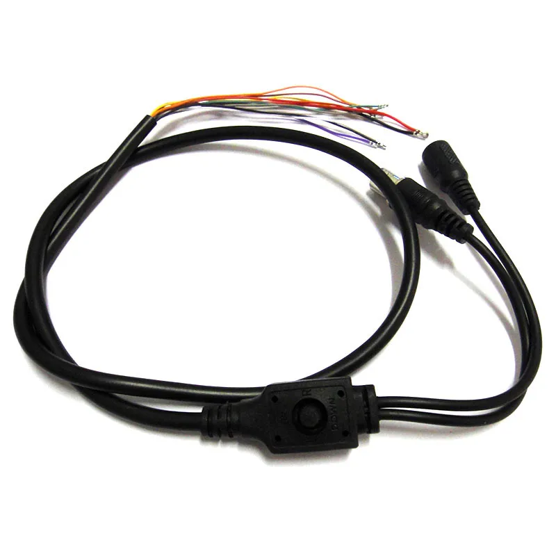 4x80 см BNC видео DC12V мощность OSD управление Пигтейл кабель аналоговый CCTV камера