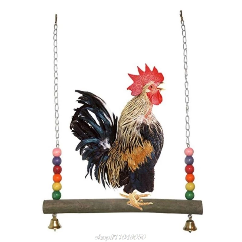 Куриное яйцо качания деревянная игрушка кур несушек птичья клетка ручной работы