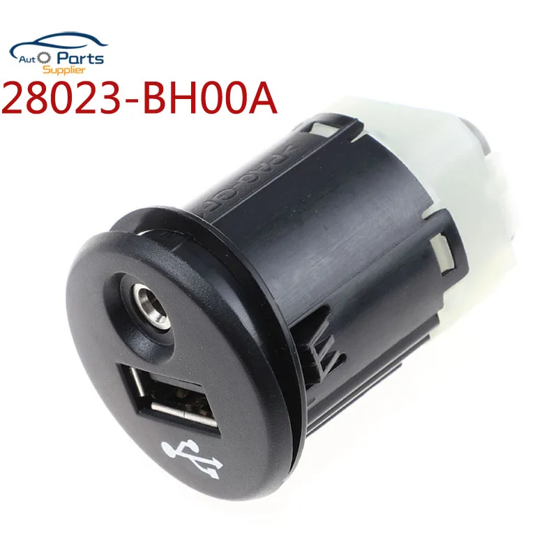 

High Quality! Car USB AUX Port Adapter Fit For Nissan Juke Qashqai XTrail Micra Note NV200 28023-BH00A 28023BH00A