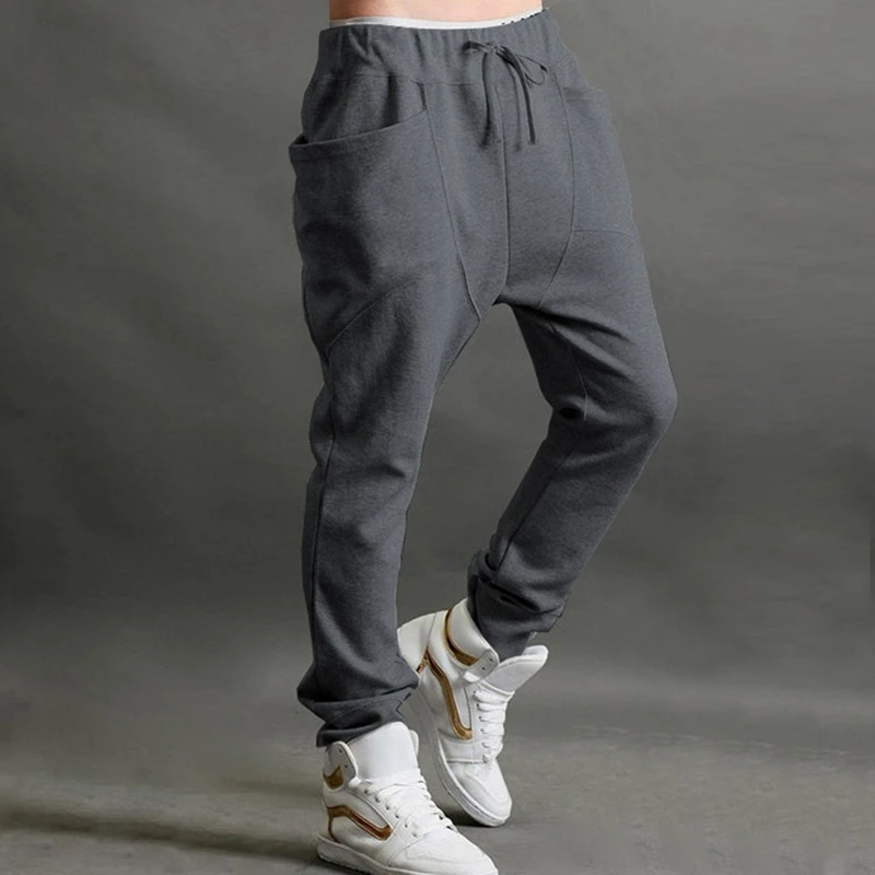 Мужские повседневные шаровары для мальчиков мешковатые хип хоп танцевальные