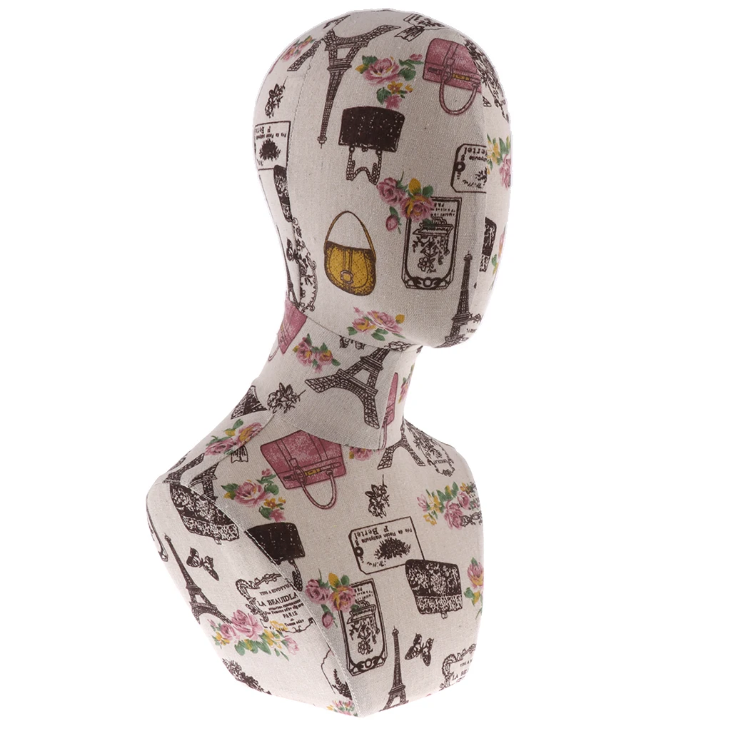 Манекен голова для парика делая дисплей парики очки волосы женский манекен грудь