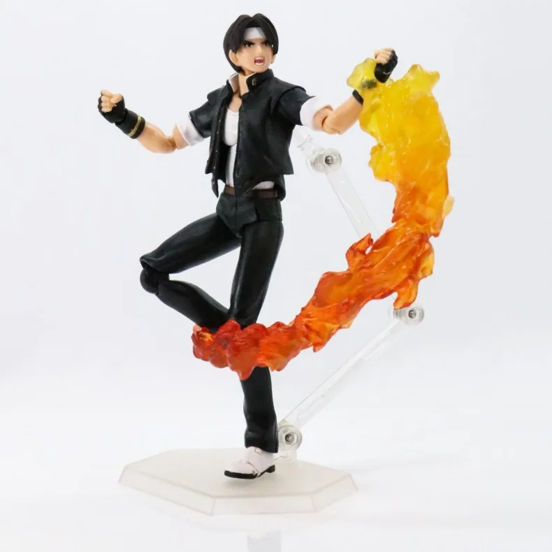 

2021 15cm THE KING OF FIGHTERS kof Iori Yagami Kyo Kusanagi movable Action figure toys doll Christmas gift with box