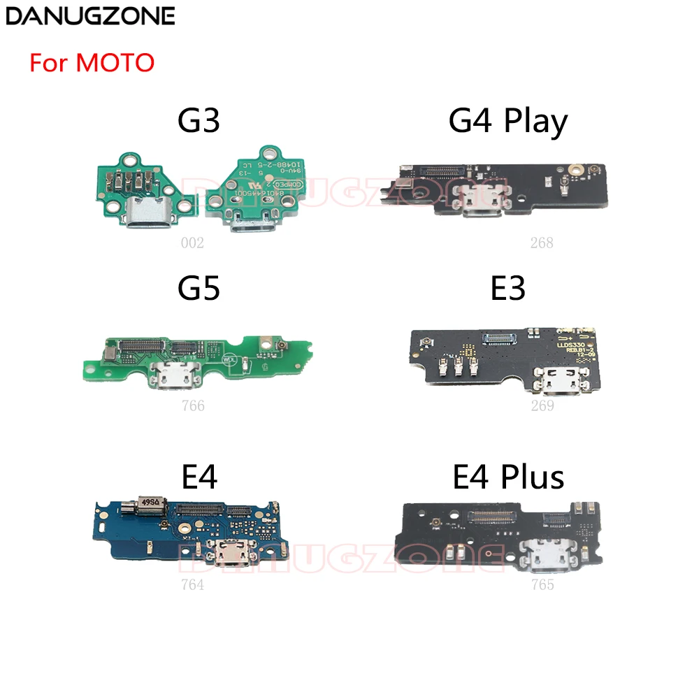 30 шт./лот для Motorola MOTO G3 / G4 Play G5/ E3 E4 Plus USB зарядный док порт разъем плата зарядки