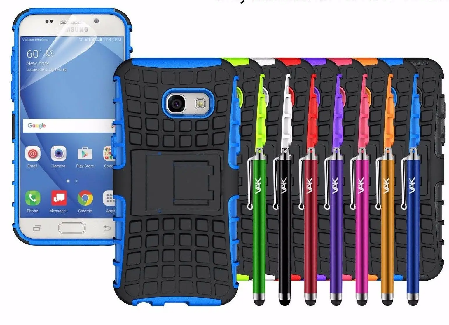 

For Samsung Galaxy A3 A5 J3 J5 2017 Case Shockproof Armor Hybrid Phone Cover