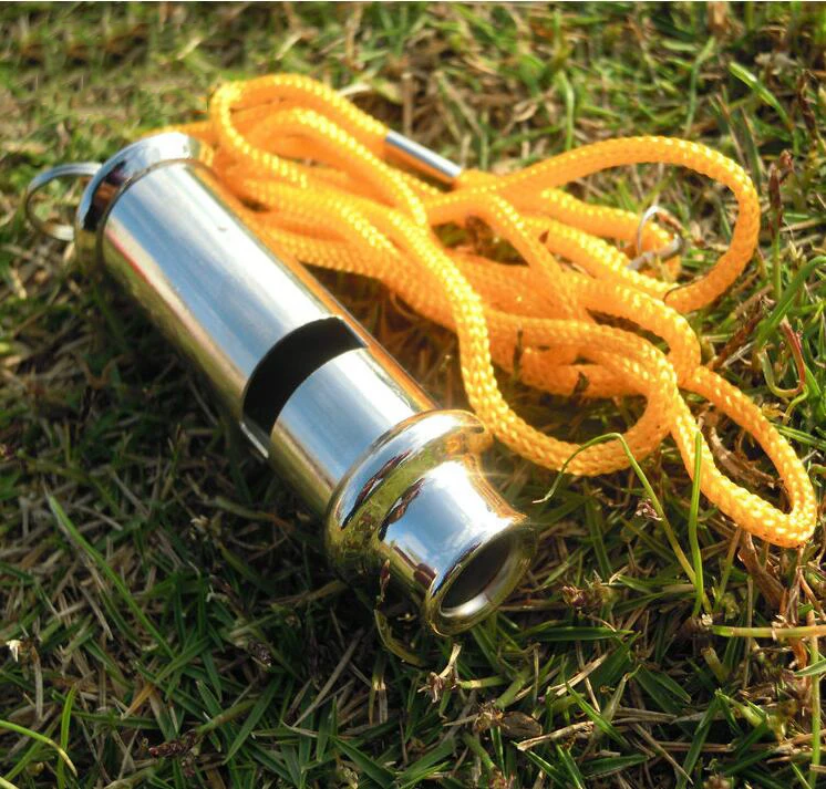 Нержавеющая сталь высокочастотный высокодецибел свисток спасательный