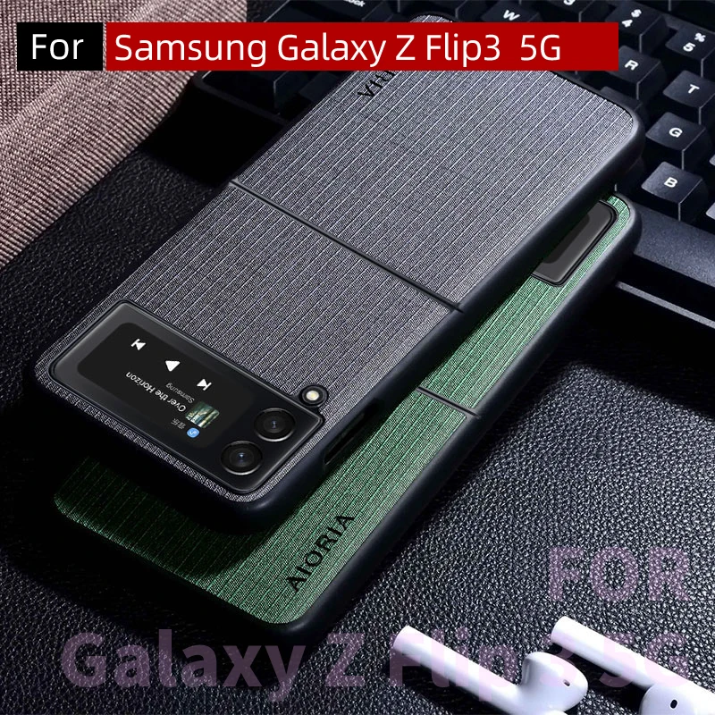 

Case for Samsung Galaxy Z Flip3 5G,Z Flip 3 5G Case Simple Concise Style