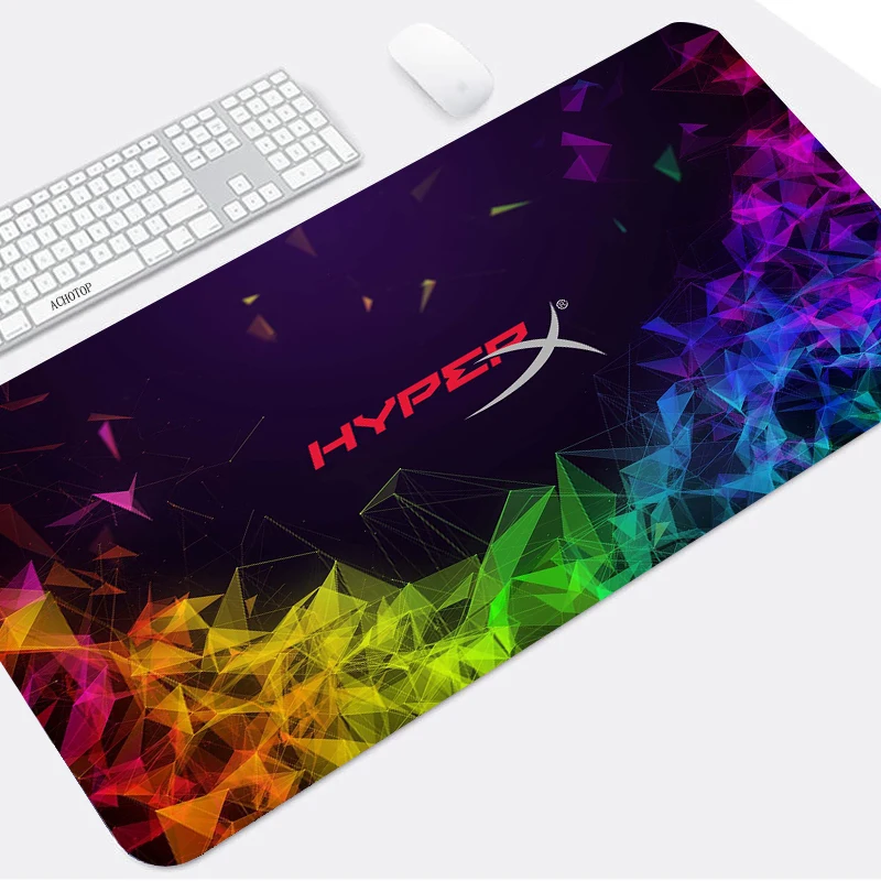 

HyperX Large Size Mouse Pad Gamer Natural Rubber PC Computer Gaming Mousepad Laptop Keyboard Desk Mat Locking Edge for CS GO LOL