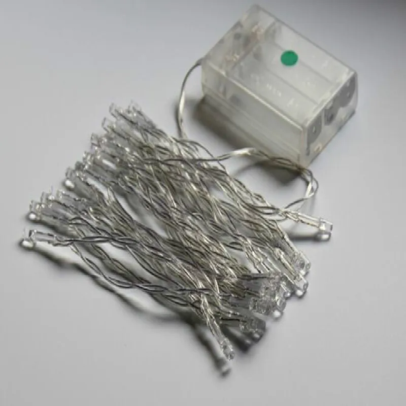 Рождественская сказочная гирлянда с питанием от батареи светодиодная 2 м 3 4 5 10