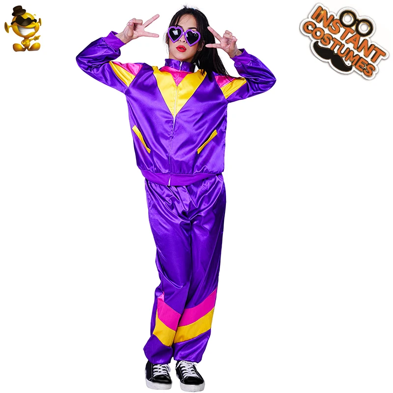 Женский костюм для дискотеки 1980-х годов нарядное платье костюмы хиппи мужской