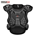 Детская армированная куртка WOSAWE, оборудование для защиты позвоночника, Мотокросс, мотоциклетное снаряжение