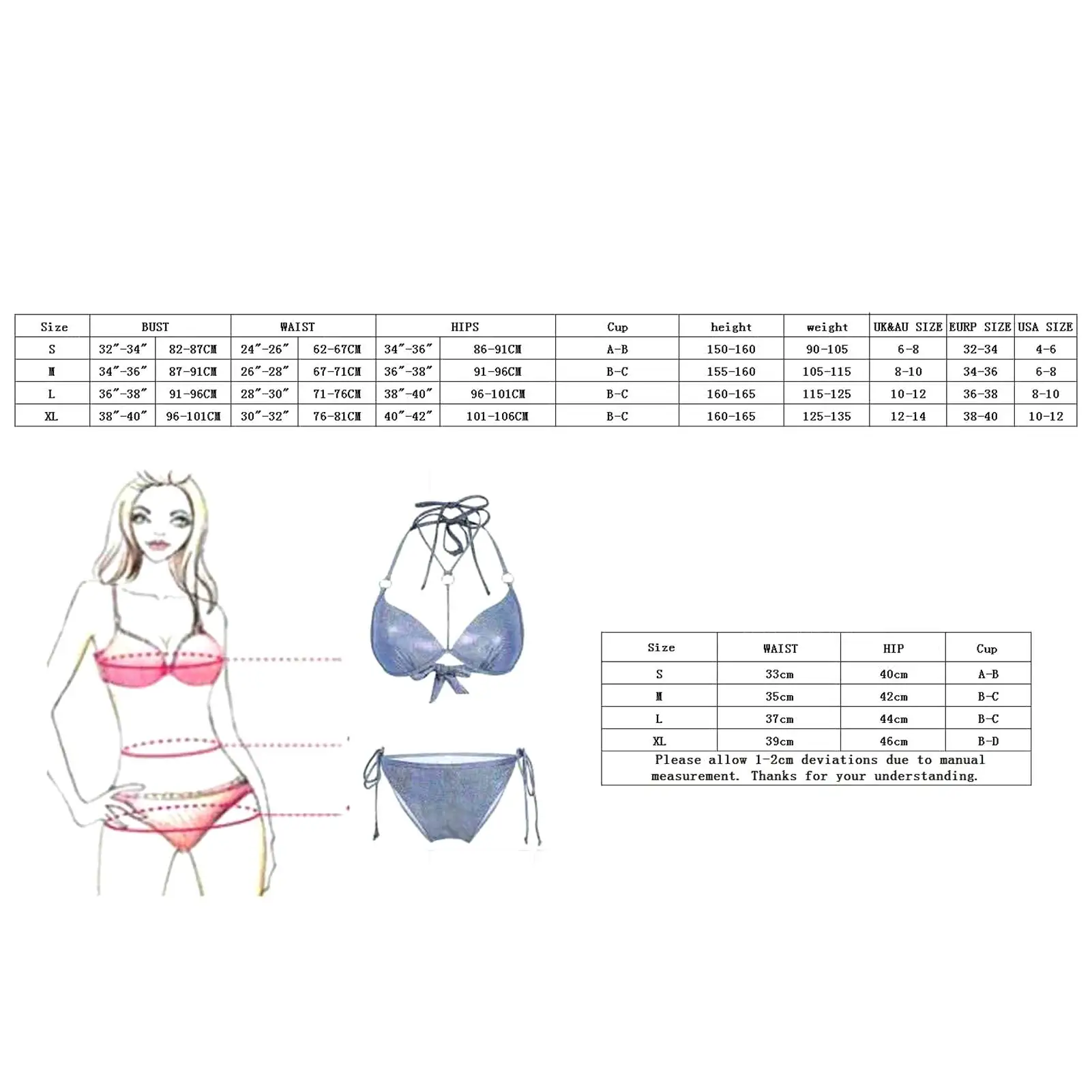 

Womens Sexy One Piece Swimsuit Swimwear Full Piece Bathing Suit Deep V Sexy Backless One-piece Swimsuit Solid Color Swimsuit