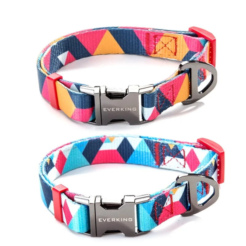 Ошейник для собак свинцовый нейлоновый ошейник с пряжкой из нержавеющей стали