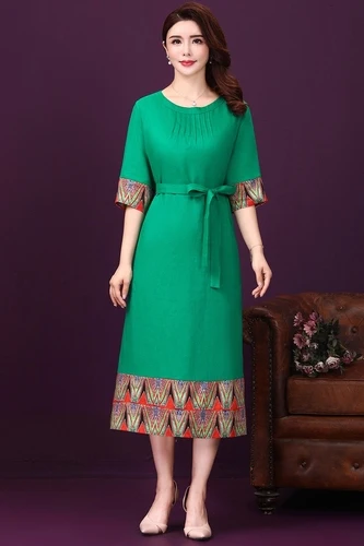 Новинка весна-лето 2021 приемный пояс в национальном стиле зеленая Женская одежда