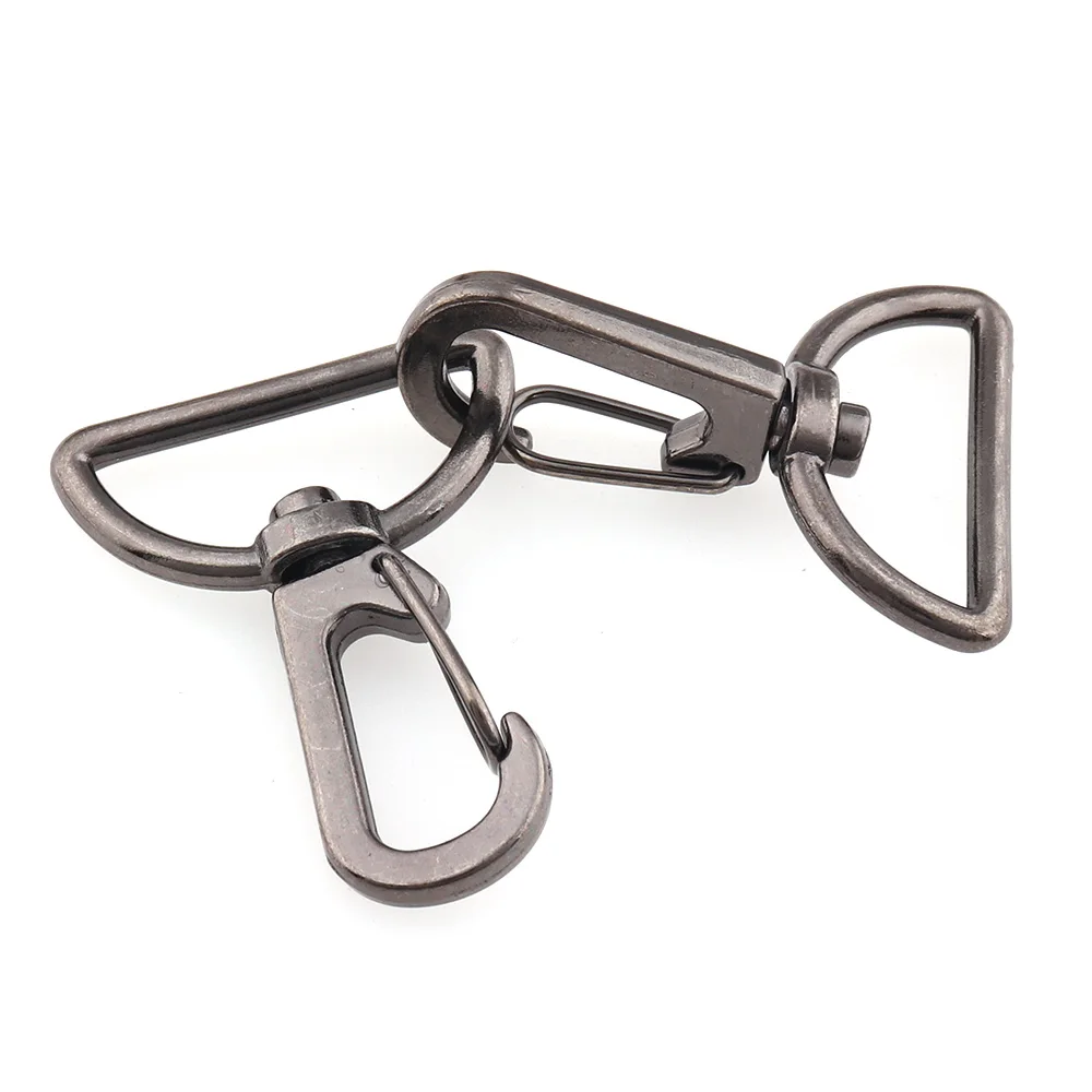 10 шт. 25 мм Вертлюги Лобстер триггер 1 ''мешок на карабине застежки клипсы крючок