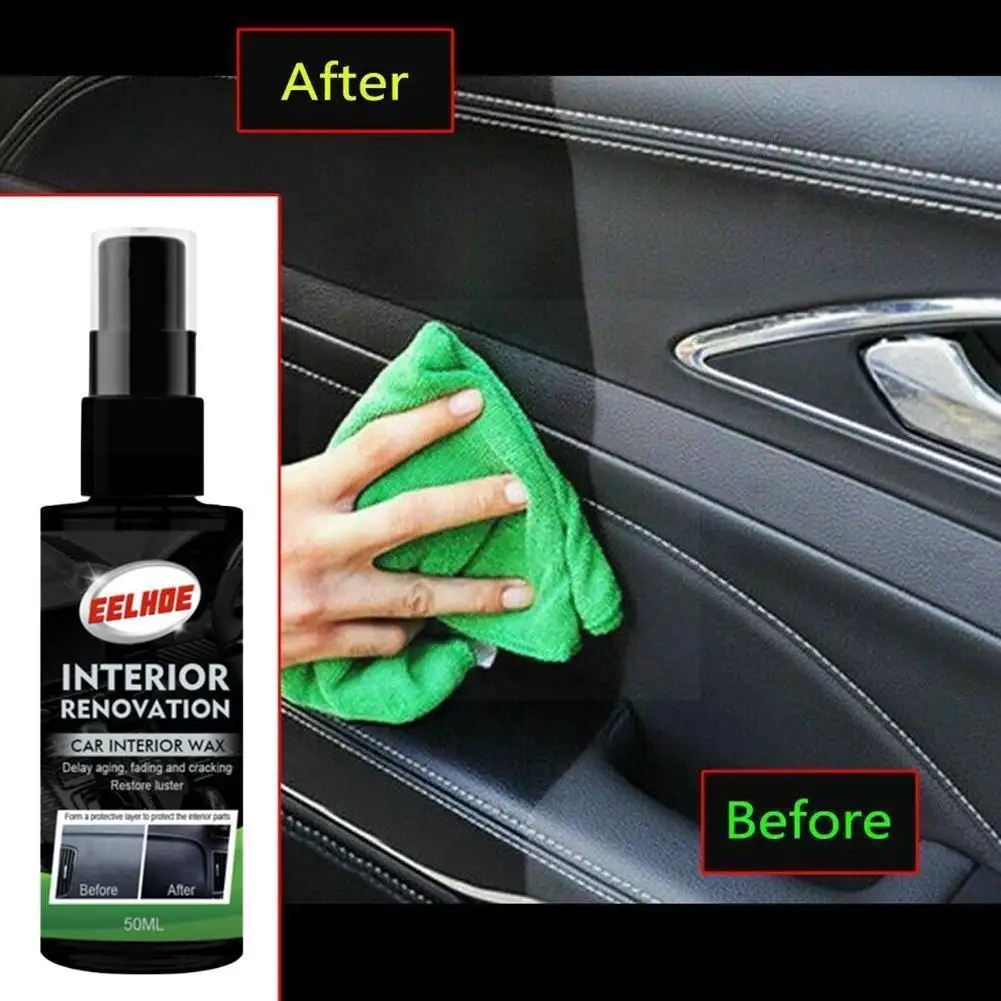 

30ml/50ml/100ml Plastic Restore Agent Wax Retreading Restore Renewed Car Plastic Refurbishing Agent Paint Car Agent Y8u5