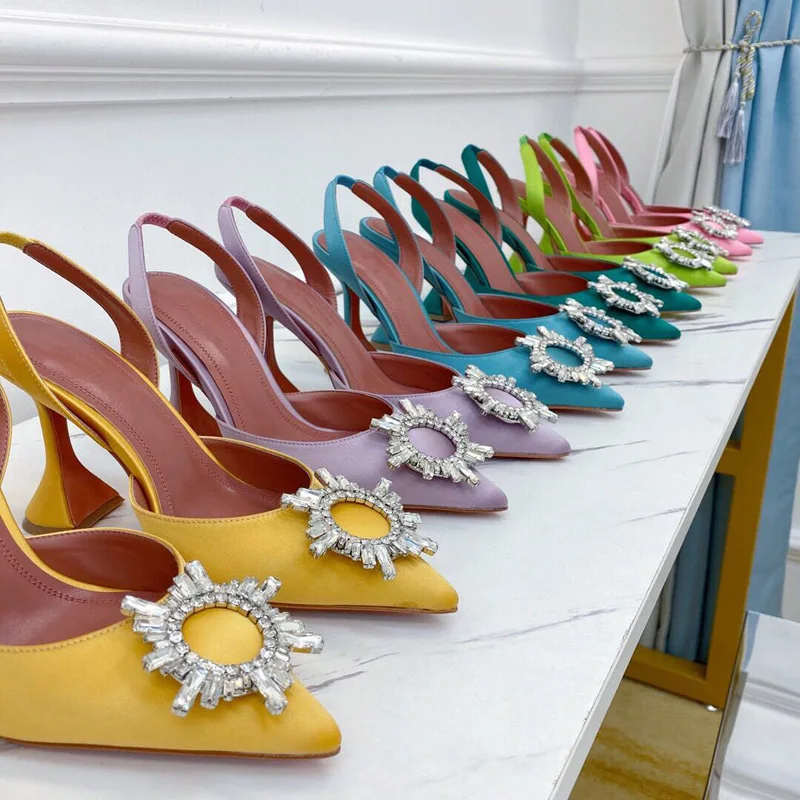 

Новинка лета 2021, сандалии с подсолнухами на высоком каблуке, модная международная торговля, Женская обувь в британском стиле, летние сандал...