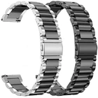 Ремешок из нержавеющей стали для Ticwatch Pro 2020Pro 3 GPSE2S2 Band, браслет для TicWatch E Tic Watch 2 C2 Correa, 18 мм 20 мм 22 мм