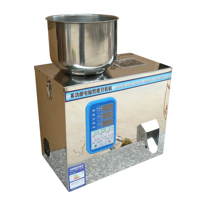 2-99G Multifunction Automatic Granular Powder Tea Sub Packer Coffee Seasoning Medlar Seed Powder Quantitative Packaging Machine