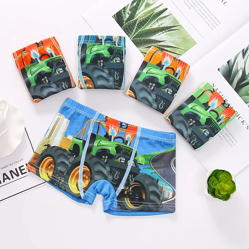 Новое поступление 10 шт./лот нижнее белье для мальчиков 2019 Симпатичные боксеры Cuecal