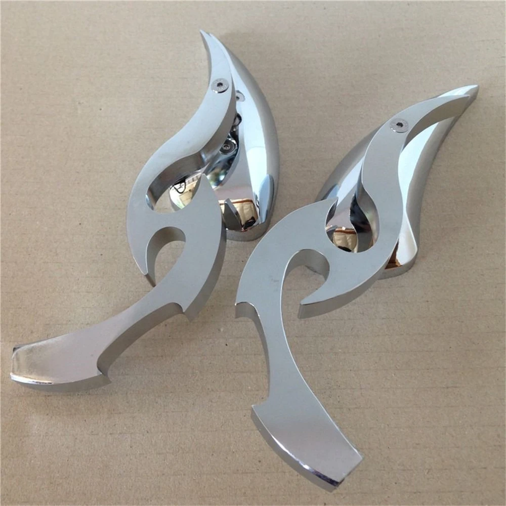 

Motorcycle Running Teardrop Mirror For Harley all models Softail Road King Custom