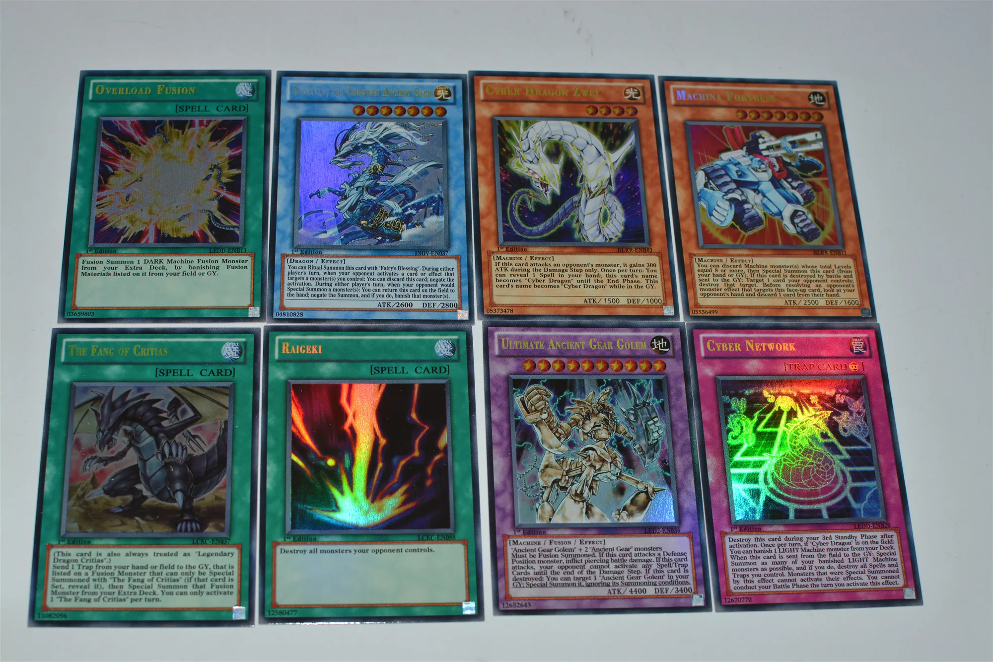 Yugioh Легенда колода 216/240 шт набор с коробкой Yu Gi Oh Аниме игровая коллекция карт