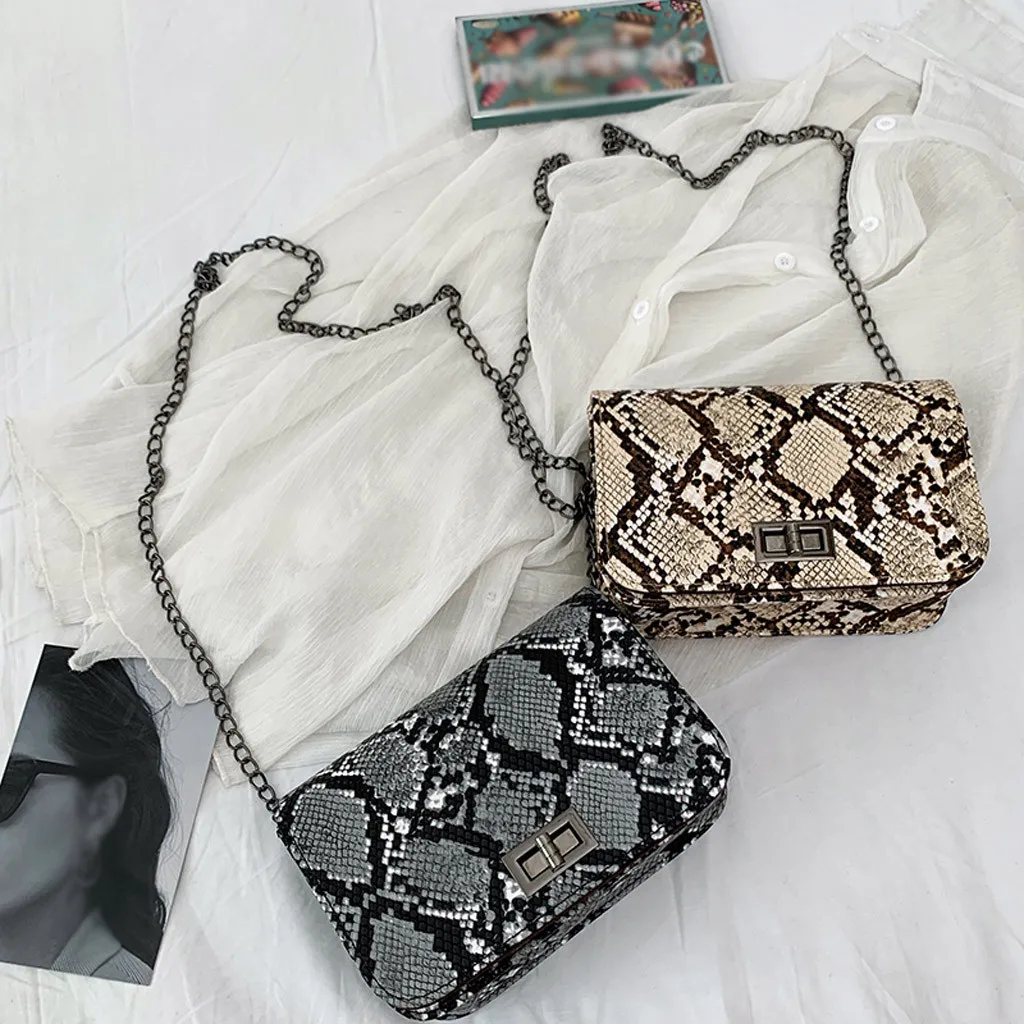 women bag handbag Fashion Ladies Trend Classic Serpentine Wild Messenger Shoulder Bag crossbody bags for sac main femme | Багаж и сумки