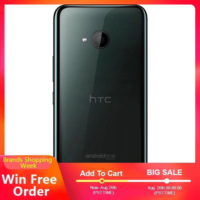 Оригинальный разблокированный htc U11 life 3 Гб ram 32 ГБ rom 5 2 дюймов Android7.1 одна Sim 1920X1080