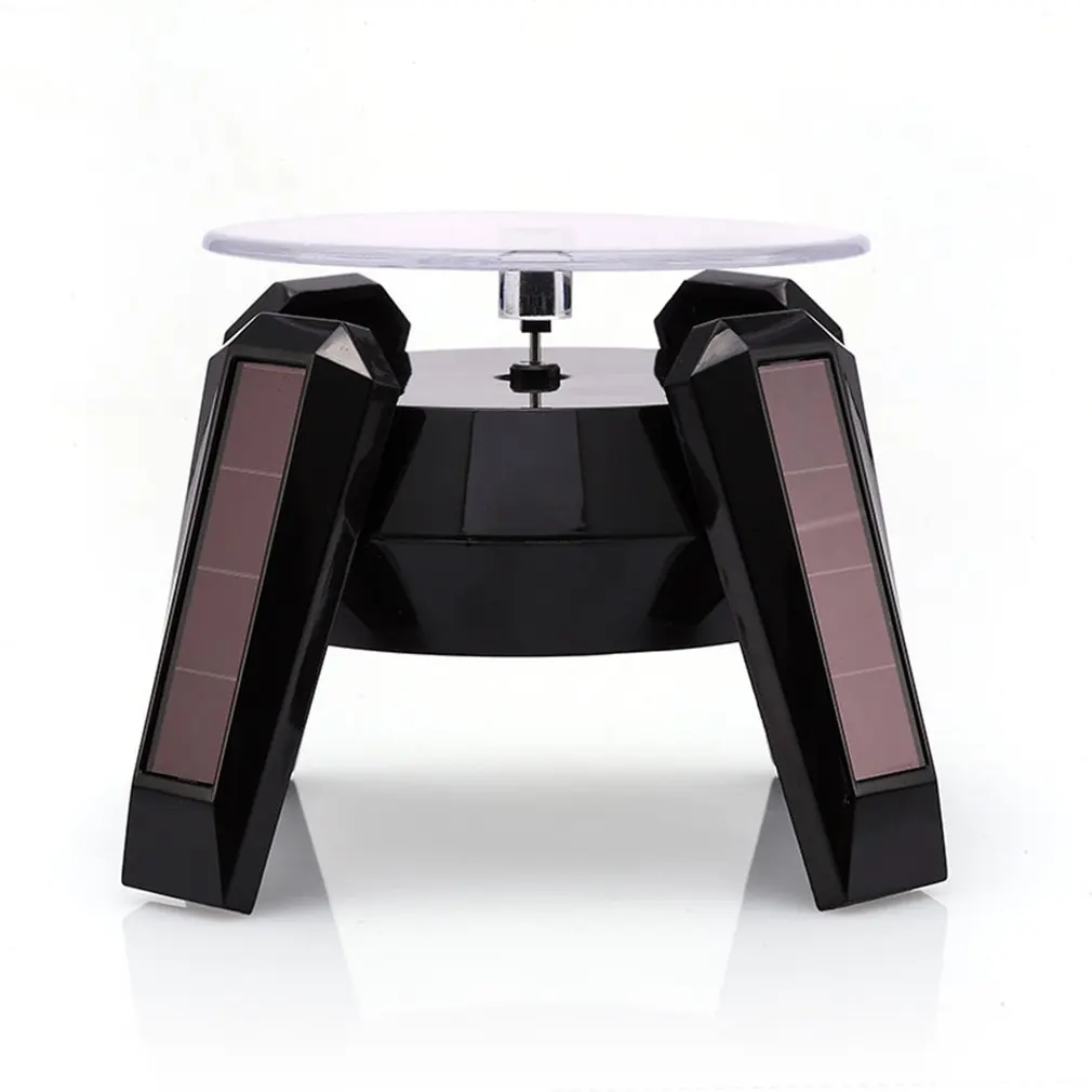 Новая Солнечная Витрина Автоматическая вращающаяся подставка с светильник для