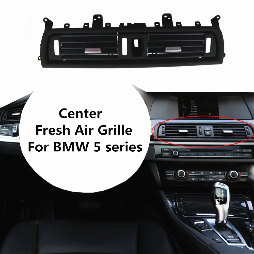 1 шт. Передняя Центральная решетка вентиляционного отверстия для BMW 5 серии F10 F18 523