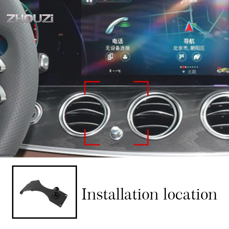 car wireless charger car mobile phone holder mounts stand bracket for mercedes benz e class w213 cls c257 2016 2021 accessories free global shipping