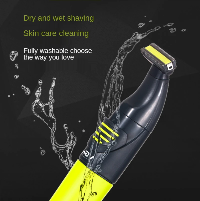 

VGR Electric Razor Small T-Head USB Male Shaving Knife Nose Hair Trimmer V-043