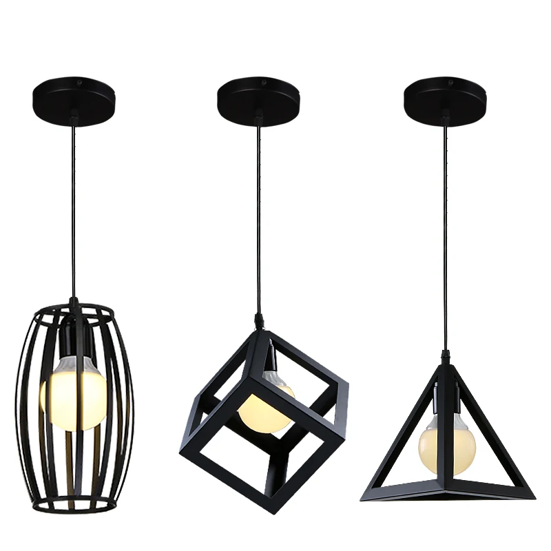 Винтаж промышленный подвесной светильник в стиле ретро Эдисон E27 Утюг Ресторан