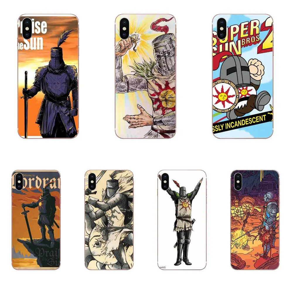 Dark Souls Solaire TPU чехол мобильного телефона для Galaxy J1 J2 J3 J330 J4 J5 J6 J7 J730 J8 2015 2016 2017 2018 mini Pro