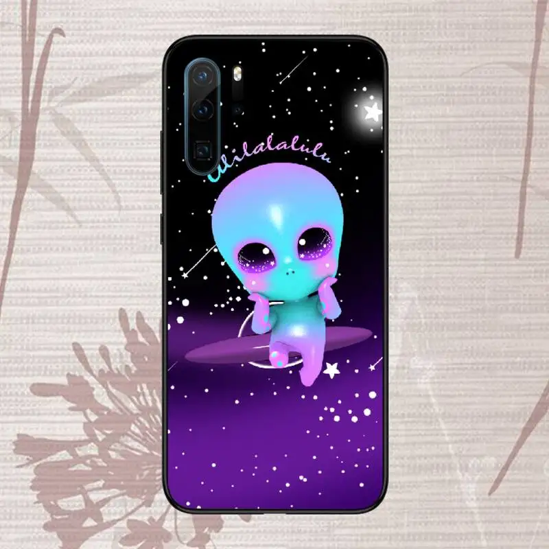

Alien Art Black funny Phone Case For Huawei P20 P30 P40 lite Pro P Smart 2019 Mate 10 20 Lite Pro Nova 5t