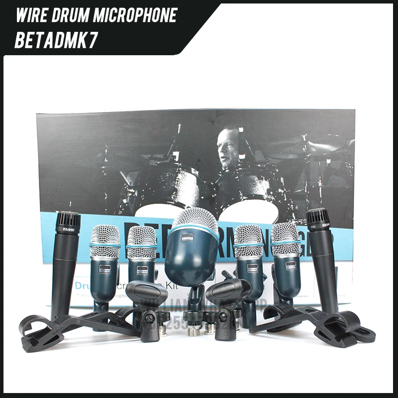 Набор инструментов для басов и микрофонов набор из 7 BETA DMK барабанный