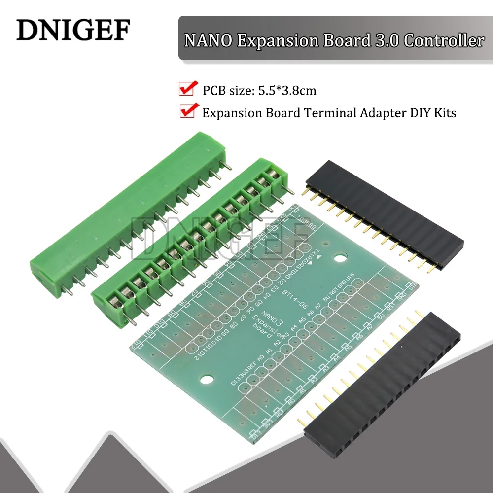 Плата расширения NANO 3 0 контроллер терминальный адаптер для Arduino терминальная