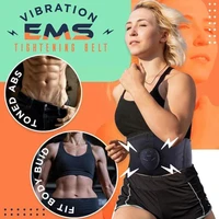 muscle stimulator muscle vibration belt trainer ems toning women belts training stimulator workout men fitness abdominal o1z5