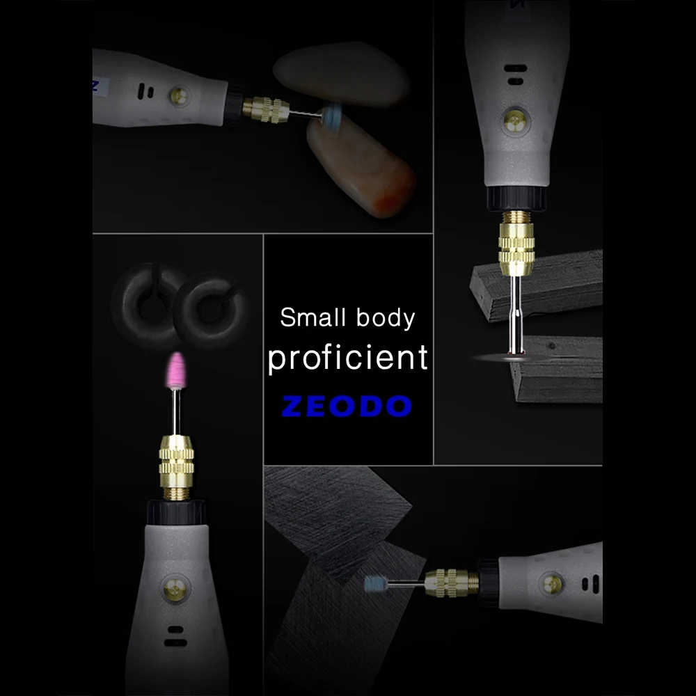 ZD6000 электрическая шлифовальная мини-дрель медная 100 V-240 V гравировальный инструмент Резка Шлифовка полировка Ручка для удаления накипи DIY Набор электроинструмента
