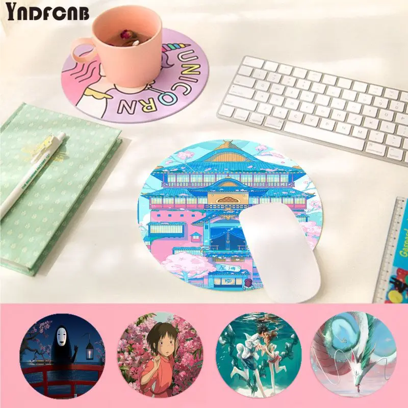 

YNDFCNB Cool Japan Anime Spirited Away Natural Rubber Gaming mousepad Desk Mat gaming Mousepad Rug For PC Laptop Notebook