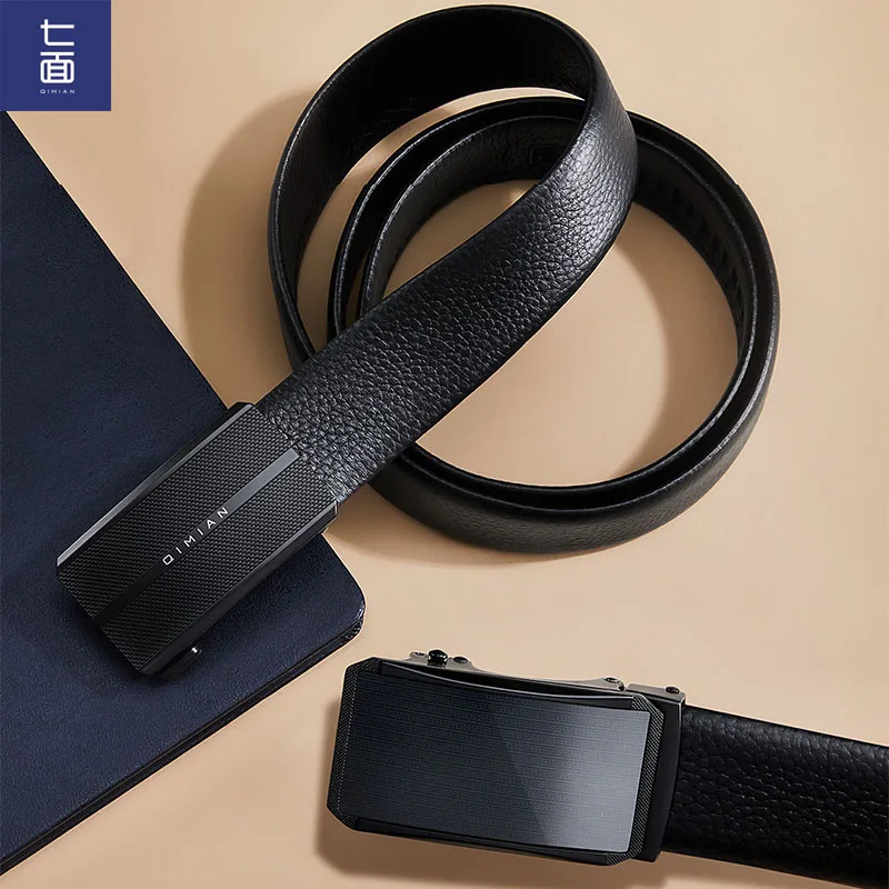 Мужской ремень Youpin QiMian мужской из воловьей кожи наппа для мужчин модный матовый