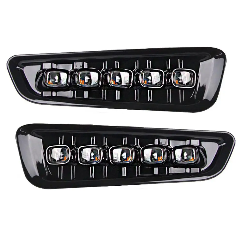 2 шт. светодиодный светильник дневного света для автомобиля DRL противотуманная