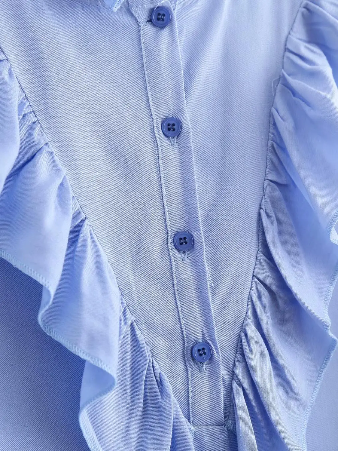 2020 Женская модная однотонная плиссированная Повседневная Блузка с круглым