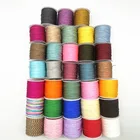 Новый 10 млот 0,8 мм нейлоновый шнур нить китайский узел макраме шнур браслет плетеный шнур поделки из бисера нить