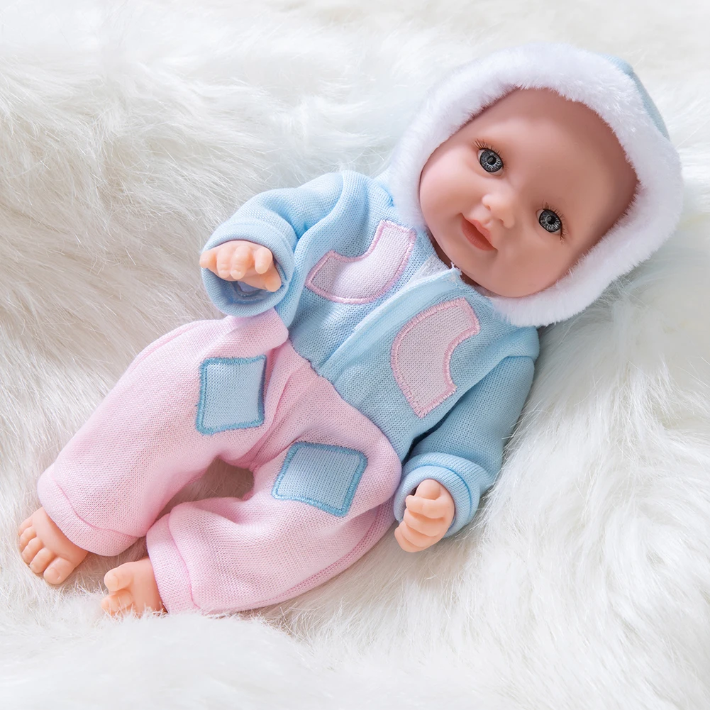 Куклы Девочка Малыш кукла имитация игрушки 11 дюймов платье Мягкая виниловая без