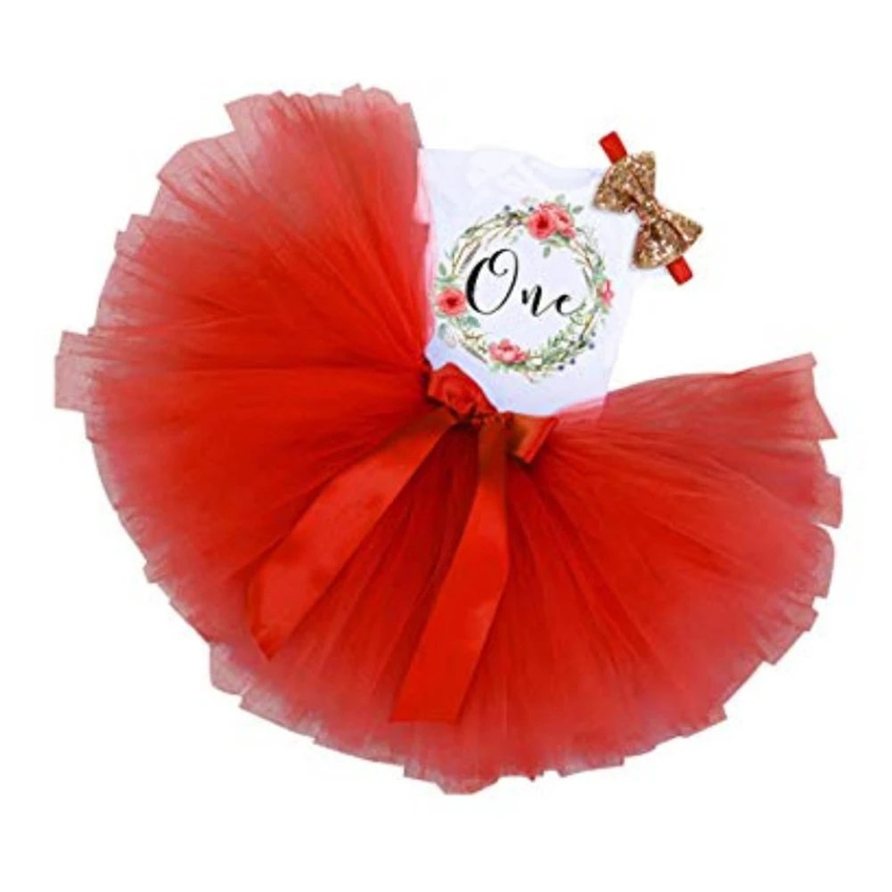

3pcs Girl Skirt Suit Fashion Summer Daily Mesh Cute Short Sleeve Birthday Casual Printing Party T Shirt + Headband Garden Style