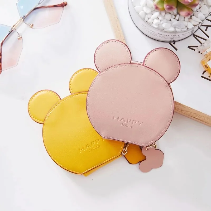 Новые модные дизайнерские кошельки с изображением головы Микки Мауса маленькая