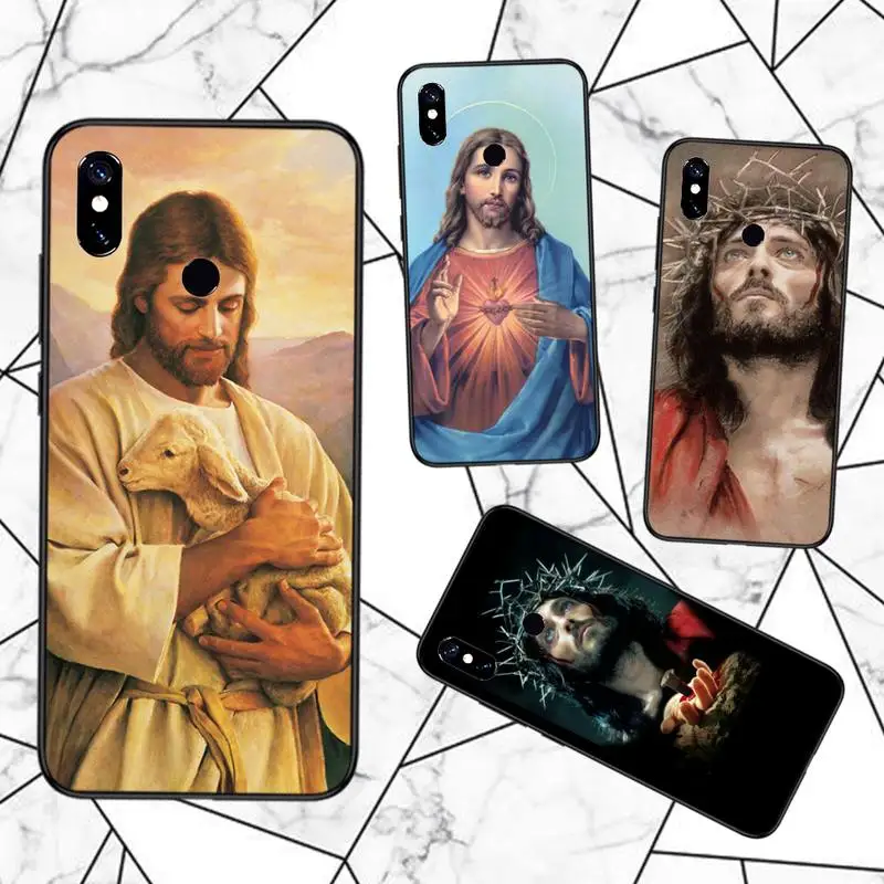 

Faith Christian Religious Jesus Phone Case For Xiaomi Redmi note 7 8 9 11 t s 10 A pro lite funda shell coque