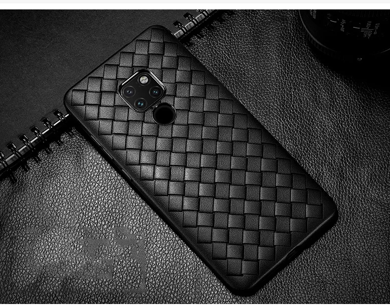 Чехол для Vivo Y53 Y65 Y67 Y66 V5 Lite Y69 Y71 Y71i с ткацким рисунком задней панели Мягкий